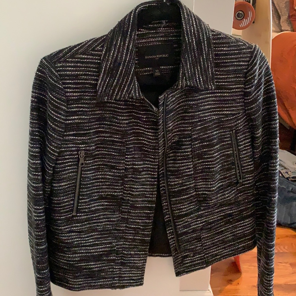 Banana Republic tweed jacket